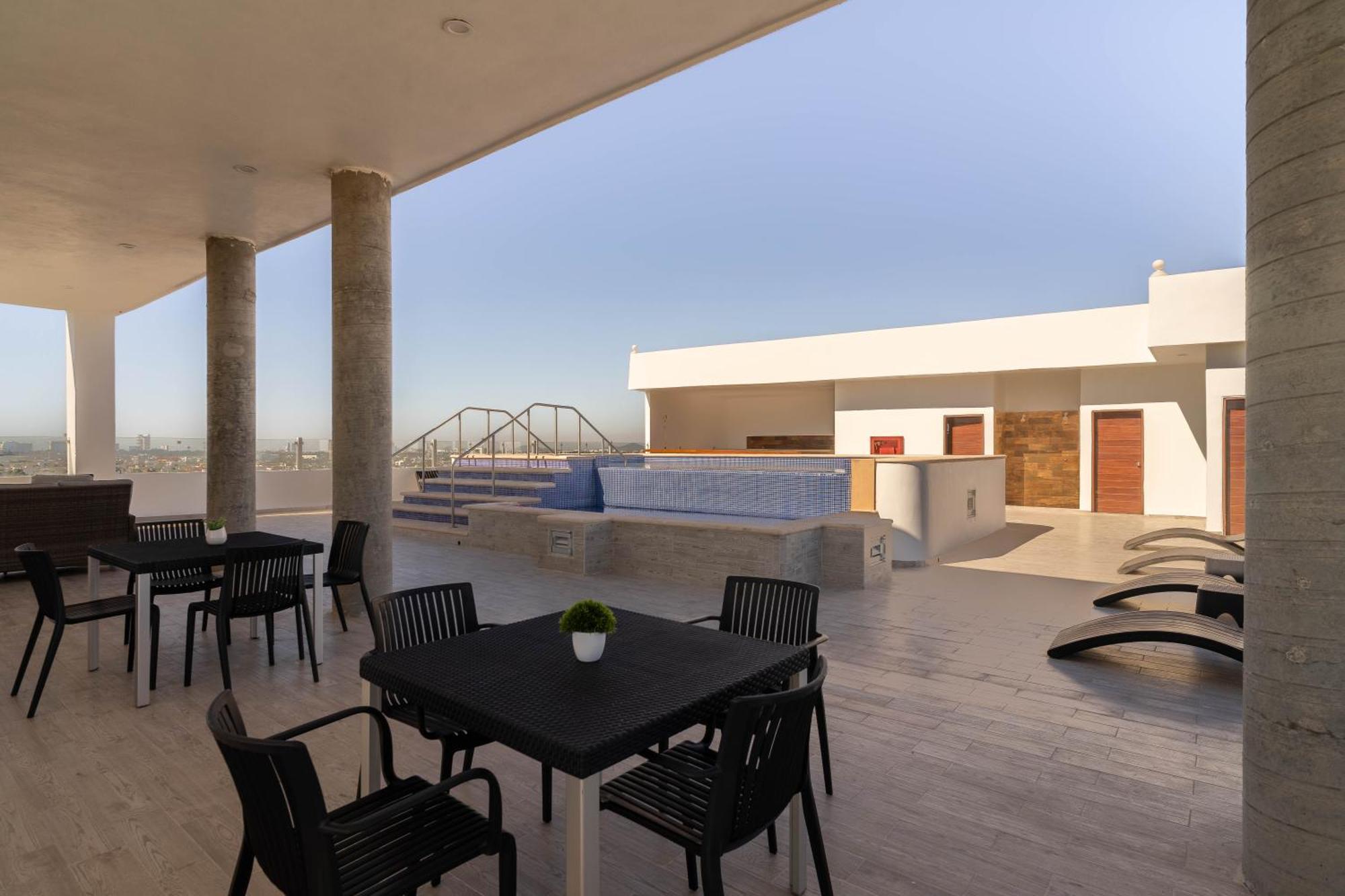 Hotel Pacific Blue Mazatlan Mazatlán Exterior foto